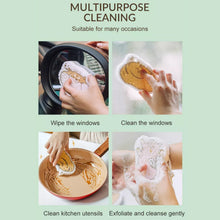 Cartoon Wood Pulp Sponge for Dishwashing Absorbent Cleaning Pad - justgrabit.in | Just Grab It