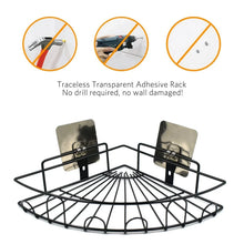 1 Pc Shower Caddy Corner for holding and storing various household stuffs and items etc. - Justgrabit Inc.