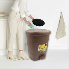 Homeware Dustbin Clean Mini Small Size Plastic Pedal Dustbin Used For Kitchen, Office, Car (1 PC) - Justgrabit Inc.