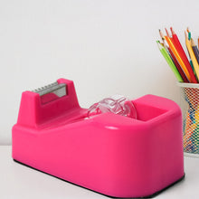 Plastic Tape Dispenser Cutter for Home Office use (1 pc) - justgrabit.in | Just Grab It