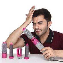 5 In 1 Hair Dryer Brush, Multifunctional Hot Air Styler Hair Tools - Justgrabit Inc.