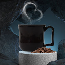 Premium Plastic Coffee / Tea Cups / Mug with Handle(1 Pc / Loose / Black) - justgrabit.in | Just Grab It