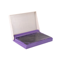 Yashu Plastic Stamp Pad Violet Ink, Quick - Dry Refillable Pad (1 Pc) - justgrabit.in | Just Grab It