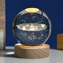 3D Astronomy Night Lamp Crystal Ball lamps With Base (1 Pc) - justgrabit.in | Just Grab It