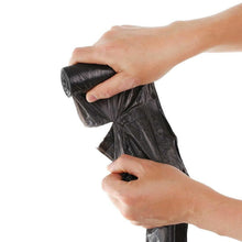 Black Garbage Bags / Dustbin Bags / Trash Bags 45x50cm (1Pc) - Justgrabit Inc.