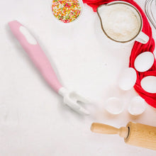 Silicone Bendable Kids Spoon & Fork Set – Toddler Self - Feeding Utensils (2 Pc Set) - Justgrabit Inc.