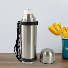 Stainless Steel Insulated Vacuum Bottle (1200ml Approx / Mix Color / 1 Pc) - Justgrabit Inc.