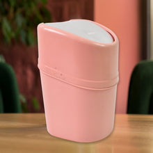 Mini Trash Can, Dustbin Plastic Garbage Can with Lid (1 Pc) - justgrabit.in | Just Grab It