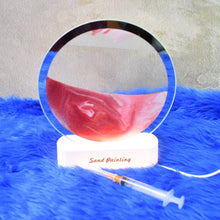 3D Liquid motion Display With LED Light (1 Pc) - justgrabit.in | Just Grab It