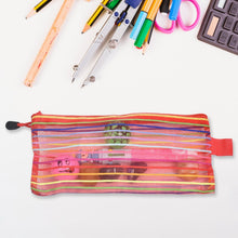 Transparent Zippered Nylon Mesh Multi Purpose Pouch / Purse - justgrabit.in | Just Grab It