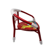 Multicolor Cartoon Design Baby Chair with Metal Kids Chair with Foam Arm Support for Kids 4 Pcs - justgrabit.in | Just Grab It