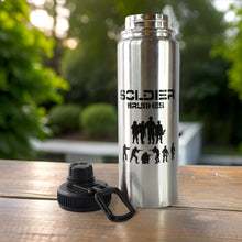 Vacuum Insulated Stainless Steel Bottle Stainless Steel (1000 ml / 1 Pc) - justgrabit.in | Just Grab It