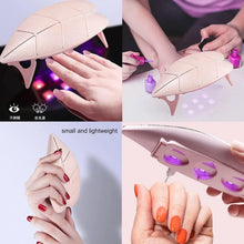 Mini Nail Lamp 6W UV LED Dryer – Compact USB Nail Dryer for Gel Polish, Nail Art, Home & Salon Use (1 Pc) - Justgrabit Inc.