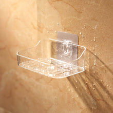 Wall - Mounted Transparent Soap Dish Holder Set - justgrabit.in | Just Grab It