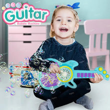 Electric Automatic Guitar - Shaped Bubble Machine set - justgrabit.in | Just Grab It