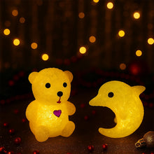 Unique Crystal Night Light: Multi - Shape LED Lamp (Mood Lighting) - justgrabit.in | Just Grab It