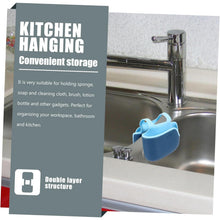 Drain Bag Draining Bracket Sponge Storage Rack Plastic Storage Holder (1 Pc) - justgrabit.in | Just Grab It