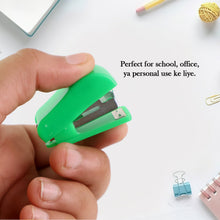 Mini Stapler with 1 Strip of Staples (1 Set) - justgrabit.in | Just Grab It