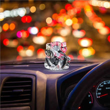 Crystal Glass Ganesha Idol for Home, Office and Car Dashboard, Ganesh Ganesha - Justgrabit Inc.
