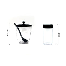 Ganesh rendy Condiment set For Kitchen Transparent jar For Easy To Access Spice 1 Piece Spice Set (Plastic) - Justgrabit Inc.
