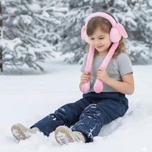 Soft Plush Winter Earmuffs for Kids (1 Pc) - justgrabit.in | Just Grab It