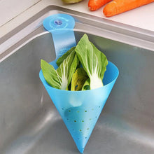 Multipurpose Hanging Sink Corner Strainer with Suction Cup (1 Pc) - justgrabit.in | Just Grab It
