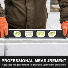 Professional Aluminum Spirit Level Measuring Tool (B Grade / 1 Pc) - justgrabit.in | Just Grab It