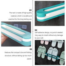 Wall Mounted Slipper Stand Organizer (1 Pc) - justgrabit.in | Just Grab It