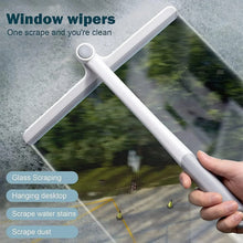 2 - in - 1 Window Glass Cleaning Wiper with Microfiber Pad - justgrabit.in | Just Grab It