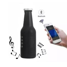 Bottle - Shaped Wireless Bluetooth Speaker with FM, USB & AUX Support - justgrabit.in | Just Grab It