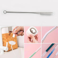 Stainless Steel Straw Cleaning Brush Drinking Pipe (20 Cm / 1 Pc) - Justgrabit Inc.