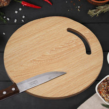 Wooden Round Chopping Board For Chopping Fruit & Vegetable - justgrabit.in | Just Grab It