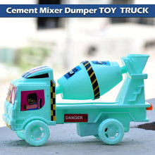 Big Size Heavy Duty Rotating Cement Mixer Dumper Truck Toys for Kids Toddlers Boys and Girls - Construction Toy Friction Vehicle Toy - Justgrabit Inc.