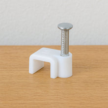 Nail Cable Clips for Wire Management (10mm & 50 Pc) - justgrabit.in | Just Grab It