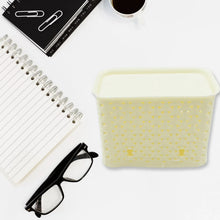 multipurpose Holder for Desk, Plastic Pen Pots Desk Organizers Pots Holder Stationary Supplies for Office, Home, School Non - slip Silicone Bottom - justgrabit.in | Just Grab It