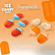 Plastic Ice Candy Maker 4 Compartment / Grid Kulfi Candy (1 Pc) - justgrabit.in | Just Grab It
