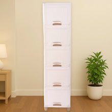 Multi - Purpose 5 - Layer Plastic Storage Drawer Cabinet for Home and Office - Justgrabit Inc.