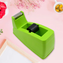 Plastic Tape Dispenser Cutter – Heavy Duty Stationary Tape Cutter for Home, Office, School Use (1 Pc / 515 gm) - Justgrabit Inc.