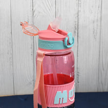 Plastic Water Bottle With Strap and Straw (1000 ML) - justgrabit.in | Just Grab It