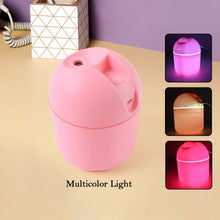 Portable Mini USB Humidifier with Light, Cool Mist & Essential Oil Diffuser (250ML / Mix Design) - Justgrabit Inc.