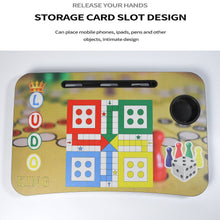 Ludo Design Foldable Study & Laptop Table for Children with Tablet Slot & Cup Holder - justgrabit.in | Just Grab It
