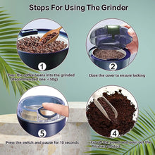 Portable 4 - Blade Mini Grinder & Blender for Home & Office - Justgrabit Inc.