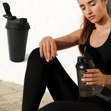 Shaker Bottle Perfect for Protein Shakes and Pre Workout Gym |Water Bottle |BPA Free| Leak - Proof Flip Lid/Insulated Bottle for Hot & Cold Drinks 1 pc - justgrabit.in | Just Grab It