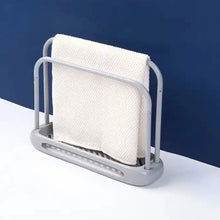 Kitchen Storage Rack for Dish Towels & Cloths (1 Pc, Organizer) - justgrabit.in | Just Grab It
