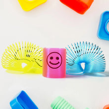 Multicolor Magic Smiley Spring, Spring Toys, Slinky, Slinky Spring Toy, Toy for Kids for Birthdays, Compact and Portable Easy to Carry (12 Pcs Set) - Justgrabit Inc.