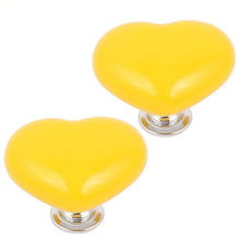 Multipurpose Cabinet Door Handle Drawer, Heart - shaped Knob Pulls Toilet Press Button (1 Pc) - justgrabit.in | Just Grab It