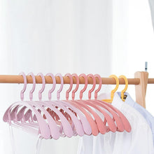 Plastic Clothes Hangers, Slim & Durable Space - Saving Hangers (10 Pack) - justgrabit.in | Just Grab It