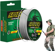 Braided Fishing Line, Abrasion Resistant Braided Wires, 100 Mtr Braided Wire - Justgrabit Inc.