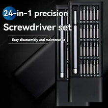 Aluminium 24 in 1 Precision Screwdriver Set, Screwdriver Tool Set (24 Pcs Set) - justgrabit.in | Just Grab It