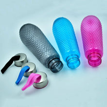 Plastic Fridge Water Bottle Set With Steel Finish Cap (3 Pieces 1 litre) - Justgrabit Inc.
